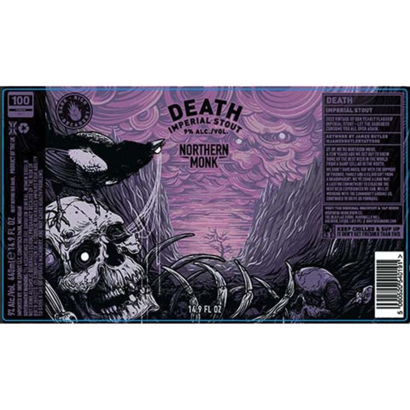 Northern Monk Death Imperial Stout 440ML BTL