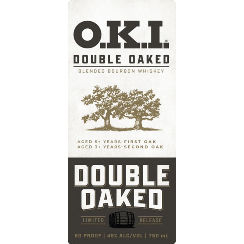 O.K.I. Double Oaked Blended Bourbon Whiskey Limited Release