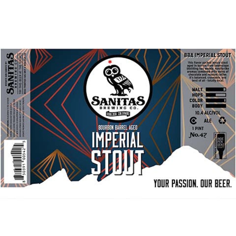 Sanitas Imperial Stout 16OZ SINGLE CAN