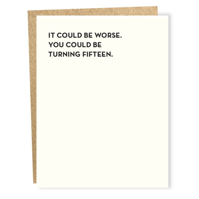 Sapling Press "Fifteen" Card