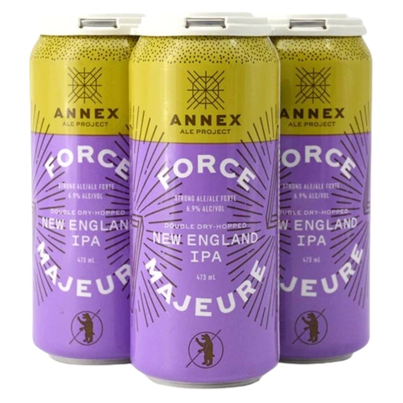 ANNEX FORCE MAJEURE NEIPA 473ML 4PK CAN @ Red Deer [1007143] 1892 ml