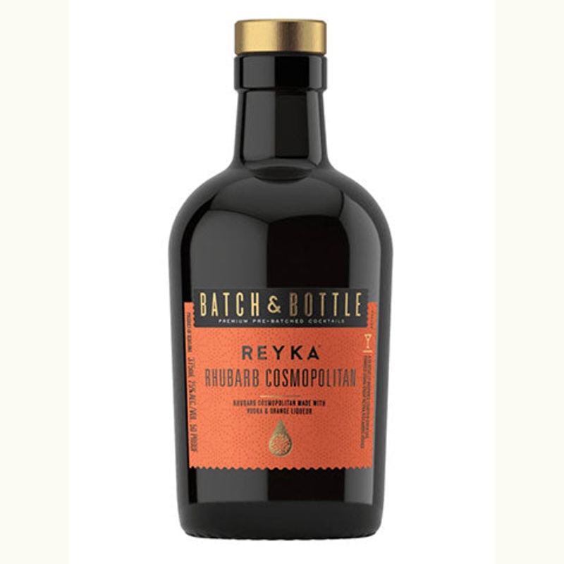 Batch & Bottle Reyka Rhubarb Cosmopolitan Cocktail 375ML BTL