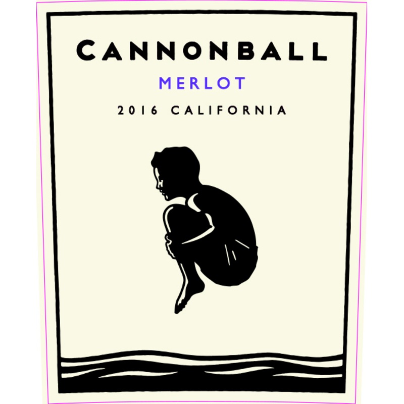 CANNONBALL MERLOT CALIFORNIA 2019 750 mL