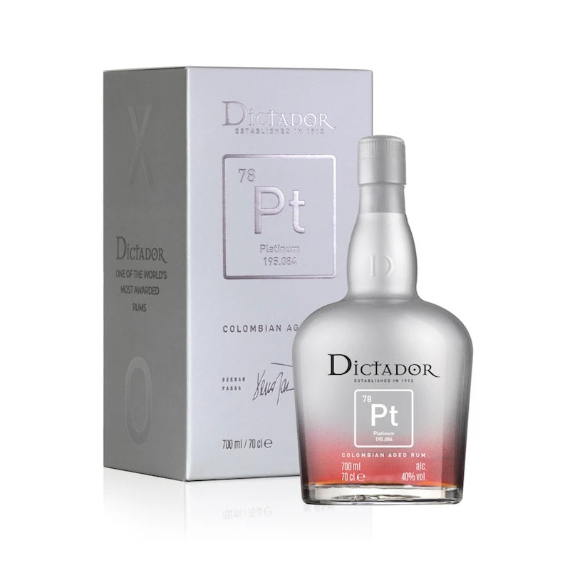 DICTADOR XO PLATINUM COLOMBIAN RUM 700ML @ Township [1043901] 700 ml