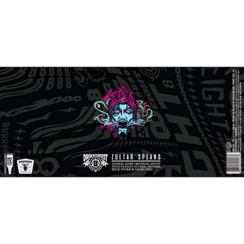 Drekker Zoltar Speaks Barrel Aged Imperial Stout 500ML BTL