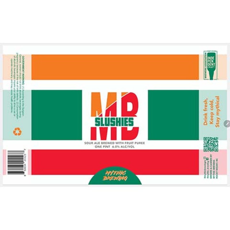 Mythic Slushies Sour 16OZ SINGLE CAN