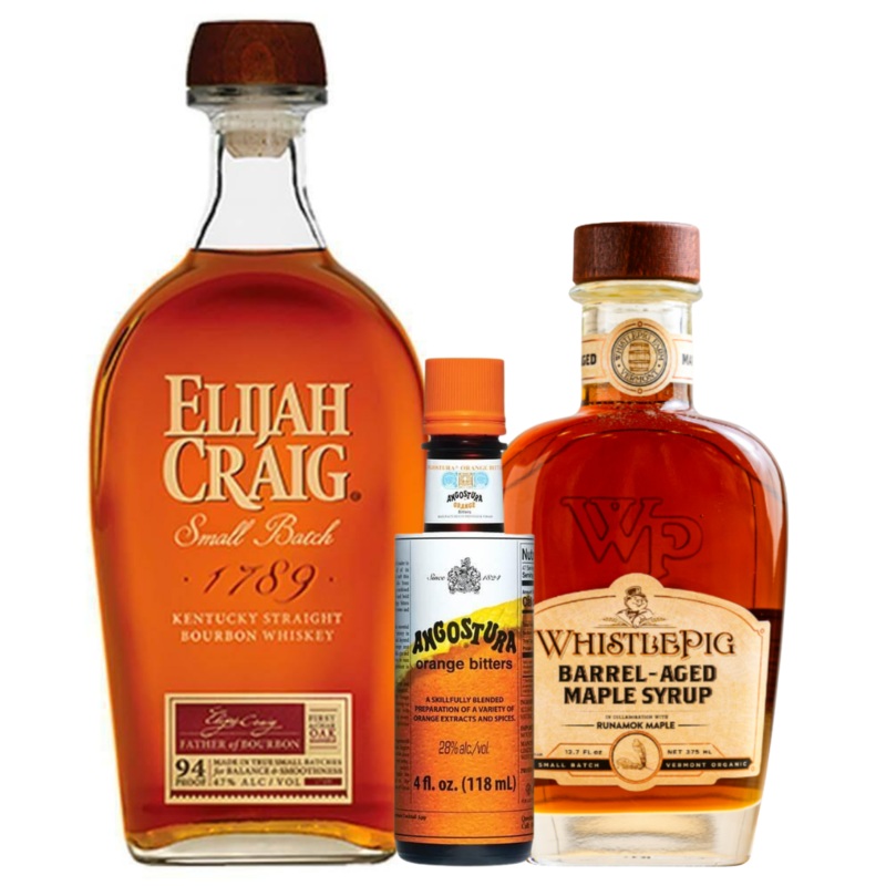 Old Fashioned Bundle  Elijah Craig, WhistlePig & Angostura Bitters