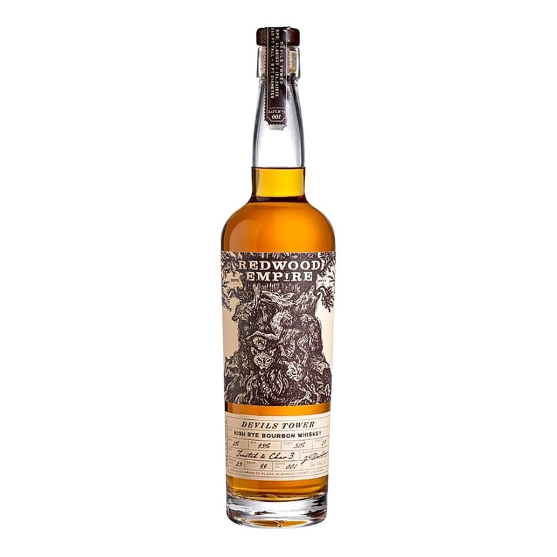 Redwood Empire Devils Tower High Rye Bourbon