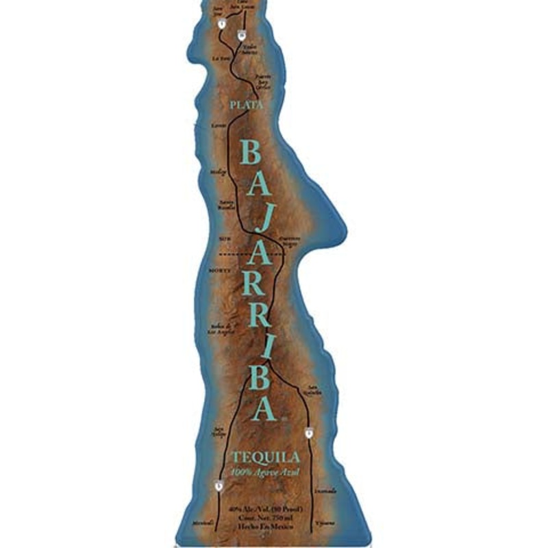Bajarriba Plata Tequila 750ML BTL