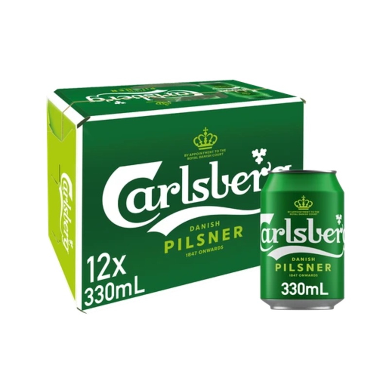 CARLSBERG PILSNER 330ML 12PK CAN @ Deerfoot City [1036473] 3960 ml