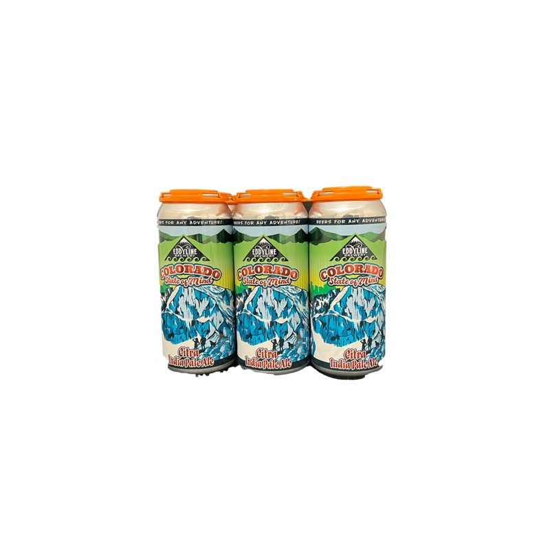 Eddyline CO State of Mind Citra IPA 6 Pack Cans