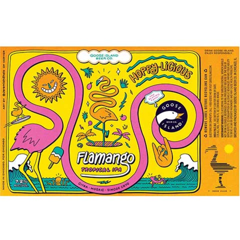 Goose Island Flamango Tropical IPA 16OZ SINGLE CAN