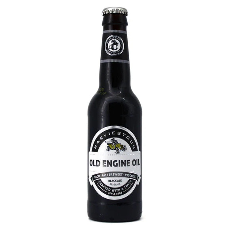 HARVIESTOUN OLD ENGINE OIL BLACK ALE 330ML BT @ Lethbridge [1011205] 330 ml