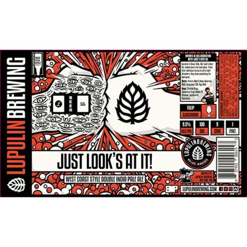 Lupulin Just Look's At It! DIPA 16OZ SINGLE CAN