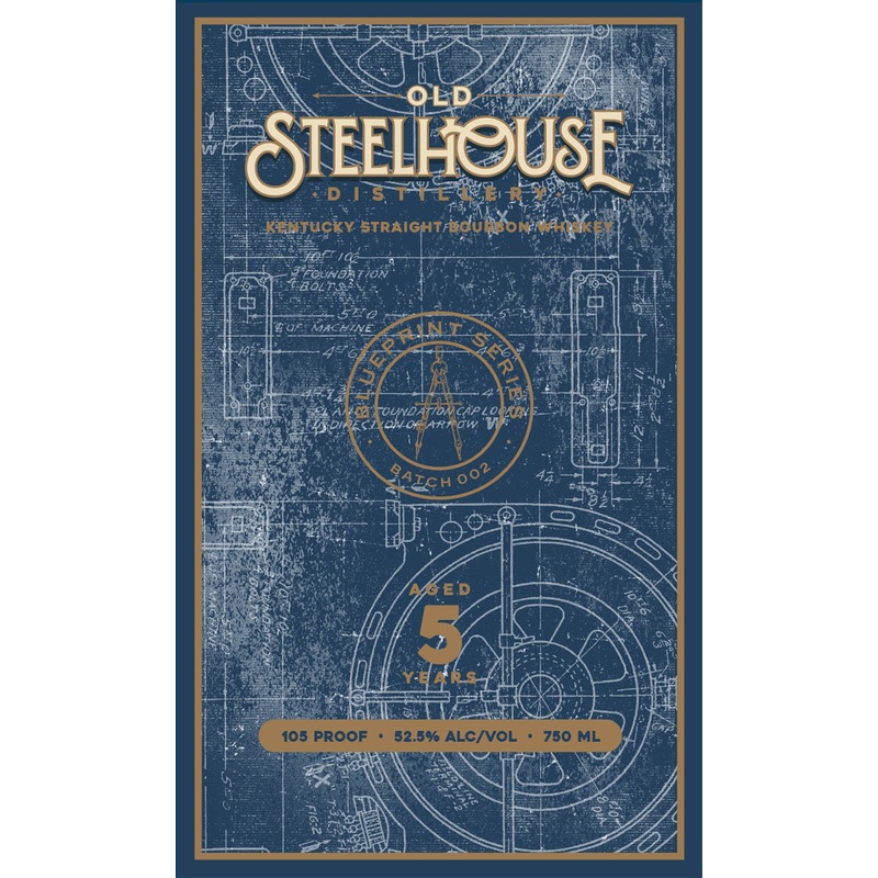Old SteelHouse Blueprint Series 5 Year Kentucky Straight Bourbon Whiskey