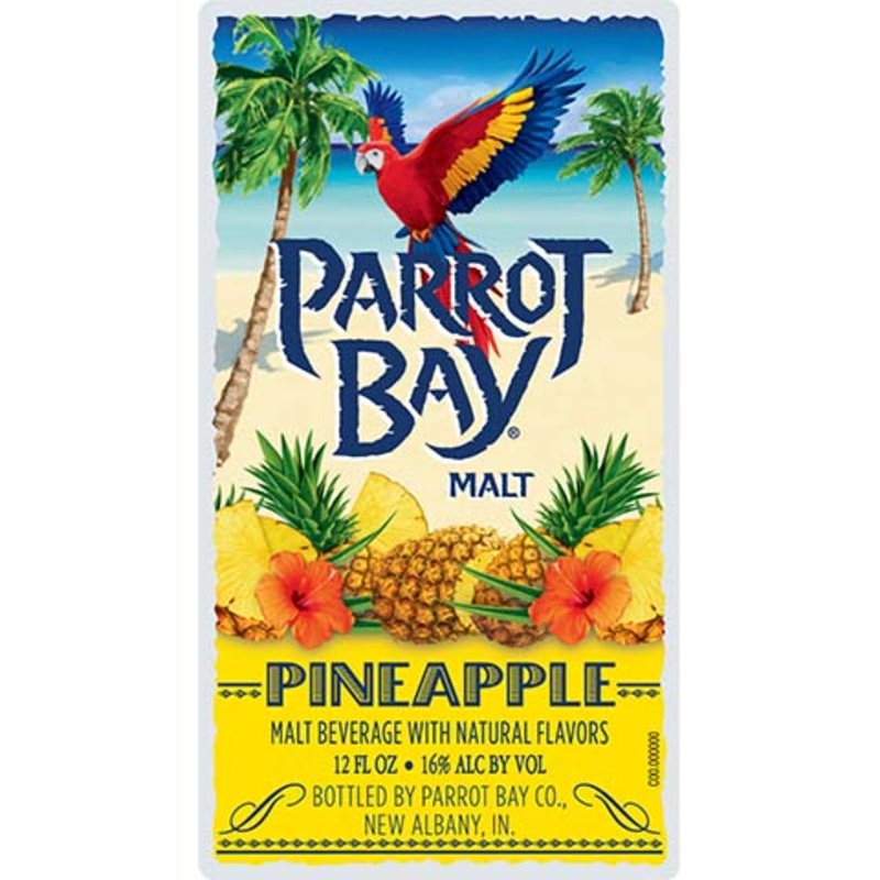 Parrot Bay Pineapple Malt 12OZ SINGLE BTL