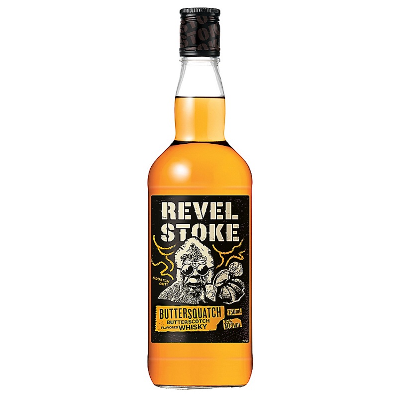 REVEL STOKE BUTTERSCOTCH FLAVORED WHISKEY BUTTERSQUATCH 70 750ML 750ML