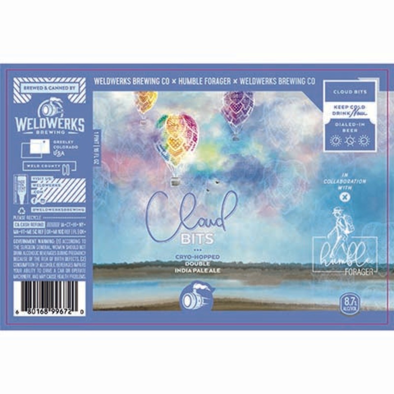 Weldwerks Cloud Bits DIPA 16OZ SINGLE CAN