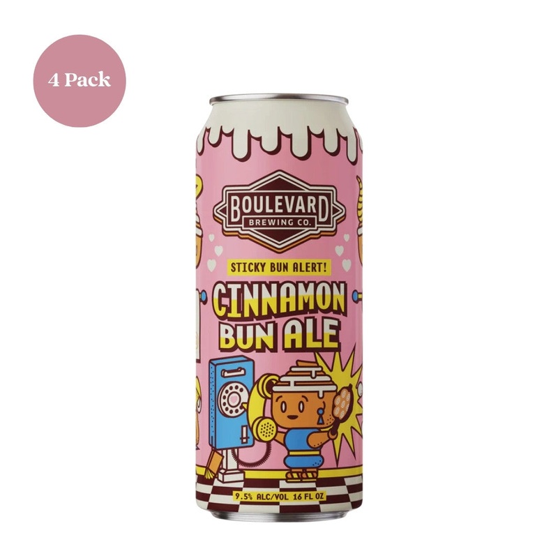 Boulevard Cinnamon Bun Ale Beer 4pk 12 fl oz
