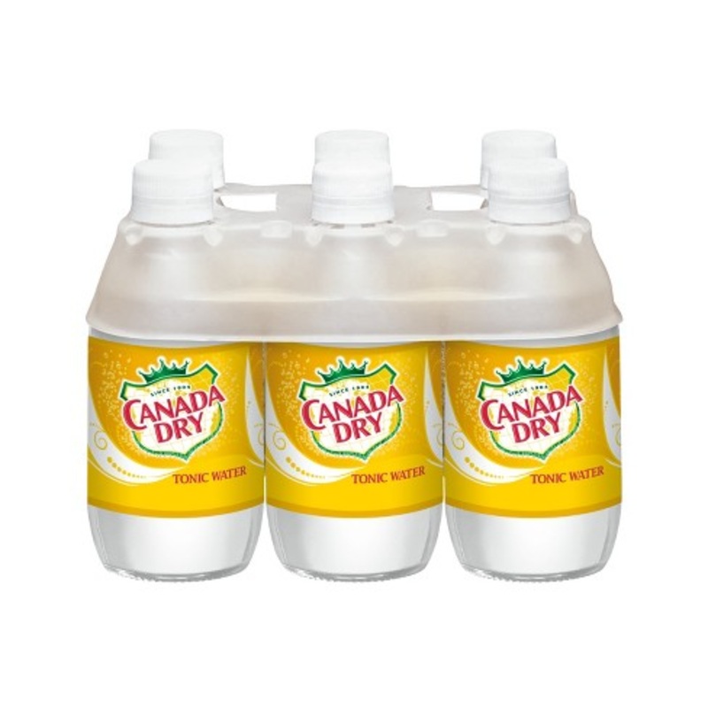 Canada Dry Tonic 6pk - 10oz Bottles 6-Pack