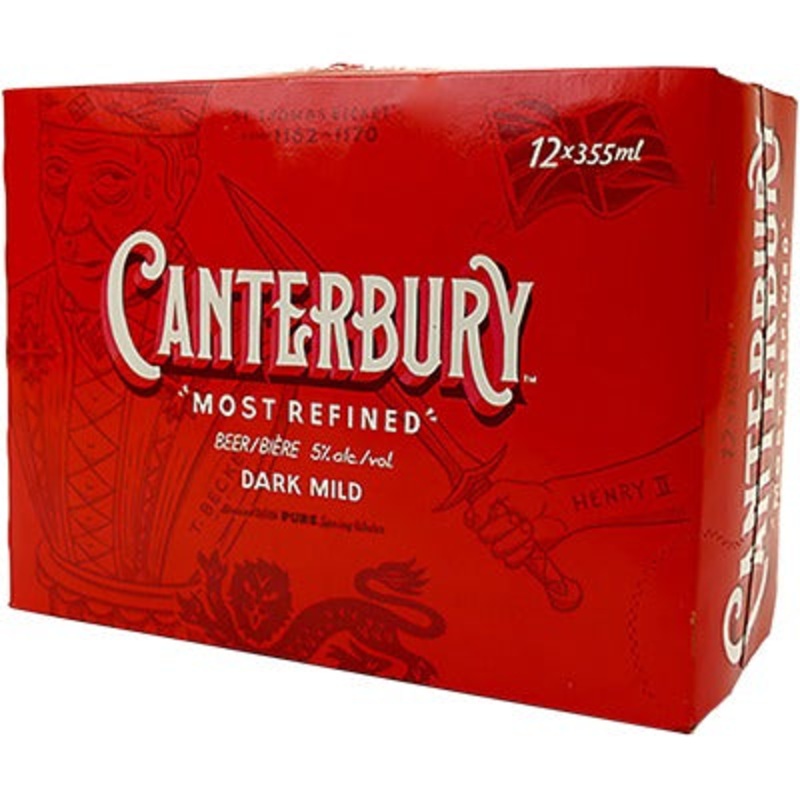 CANTERBURY DARK MILD 355ML 6PK BT @ Sage Hill [1018665] 2130 ml