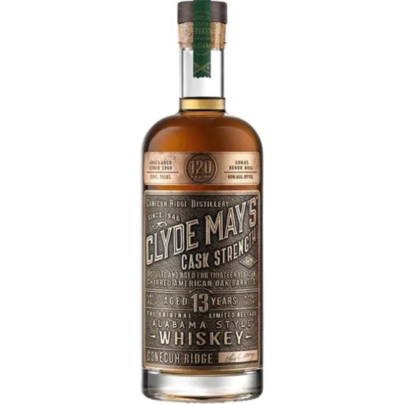Clyde Mays Cask Strength Alabama Style 13 Years Old