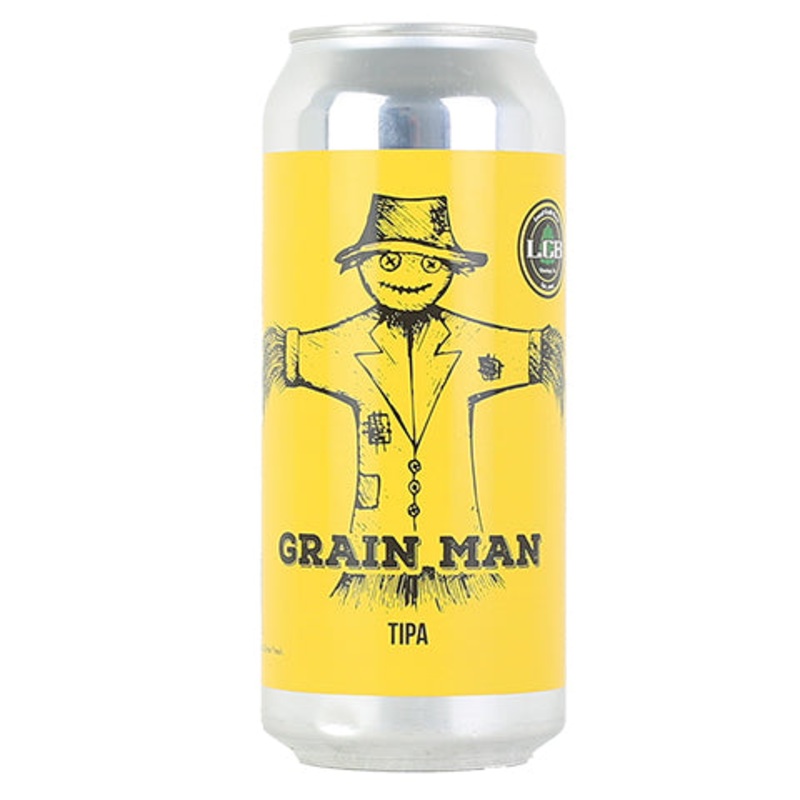 Local Craft Beer Grain Man TIPA 16OZ SINGLE CAN