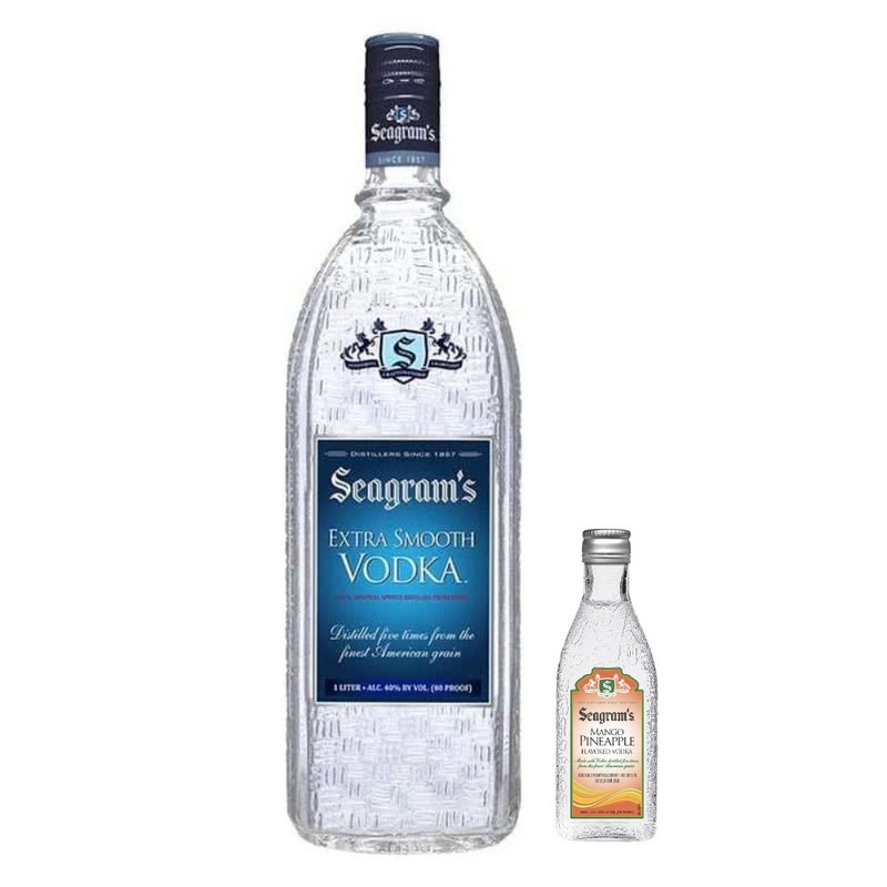 Seagrams Vodka 1.75L (With 50mL Seagram's Mango Pineapple)
