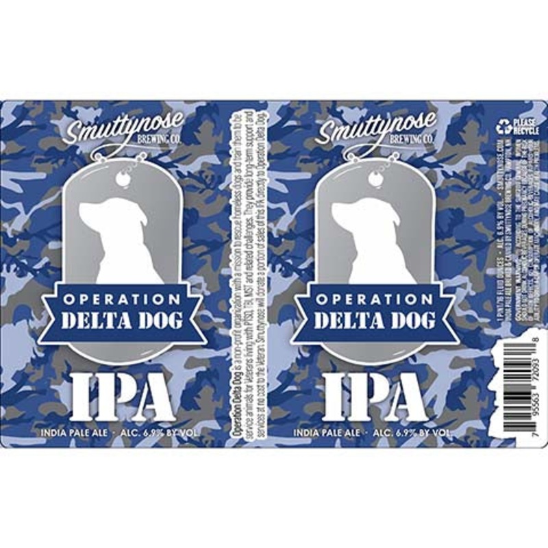Smuttynose Operation Delta Dog IPA 16OZ SINGLE CAN