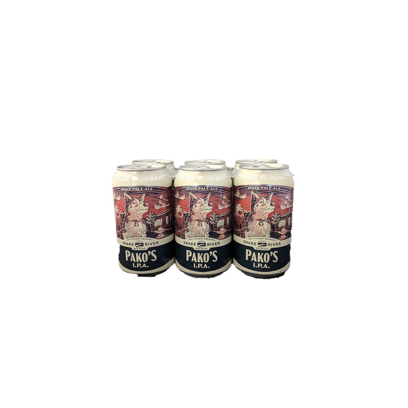 Snake River Pakos IPA 6 Pack Cans