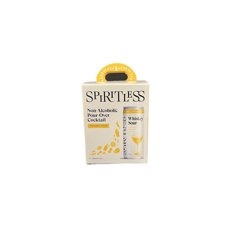 Spiritless Whiskey Sour 4 Pack