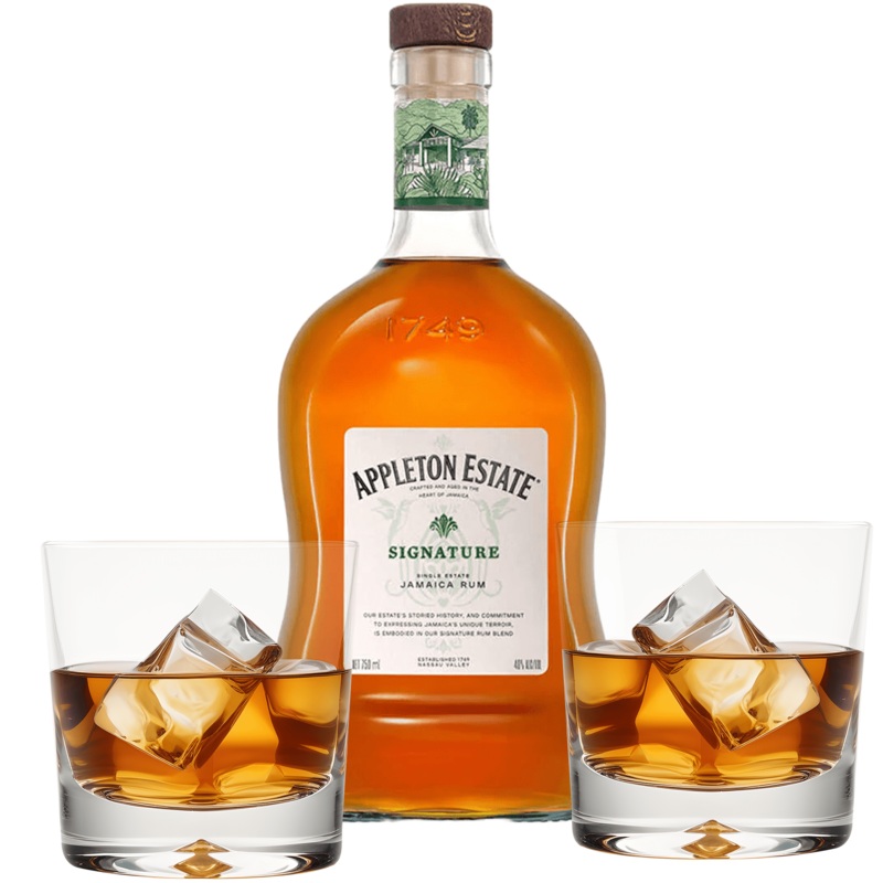 Appleton Estate Rum Gift Set Cheers to You Yes! Please add Gourmet Snacks.