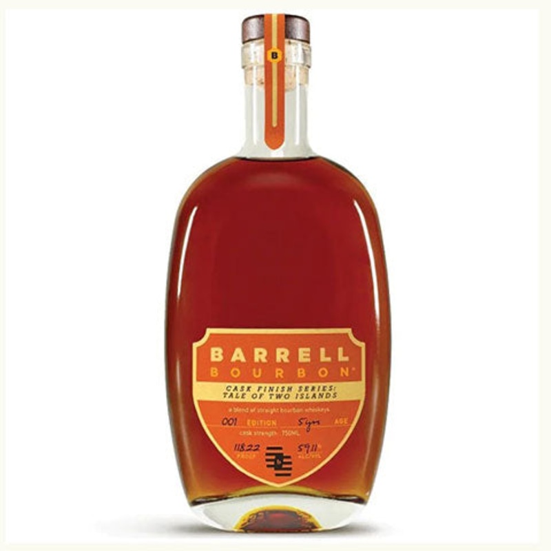 Barrell Bourbon 'Tale Of Two Islands' Blended Straight Bourbon Whiskey 750ML BTL