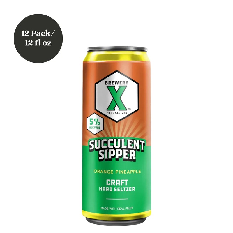 Brewery X Succulent Sipper IPA Beer 12pk 12 fl oz Cans