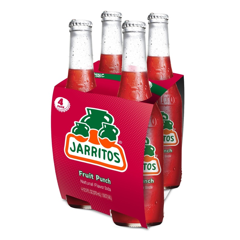 Jarritos Fruit Punch 6x 4 Pack (12.5 oz Bottles)