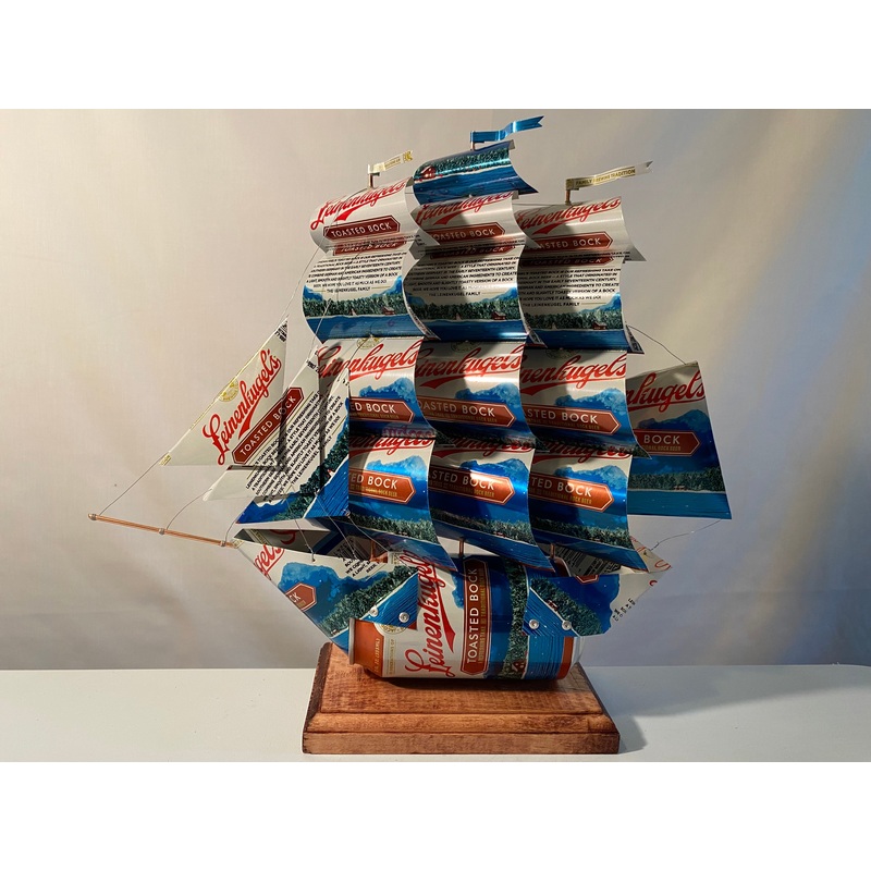 Leinenkugel's Toasted Bock Beer Can Ship