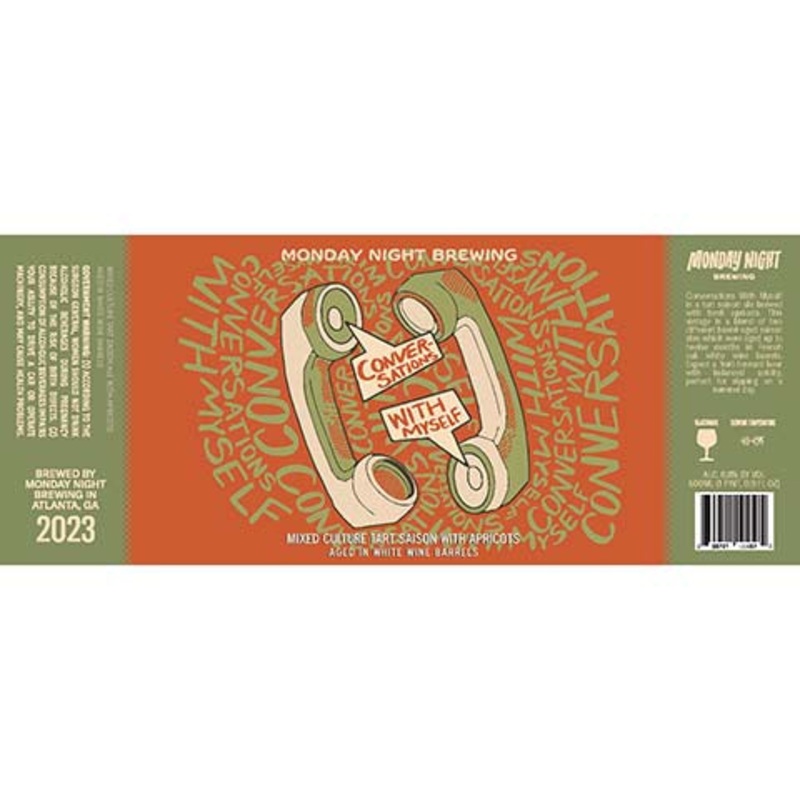Monday Night Conversations With Myself Sour 500ML SINGLE CAN