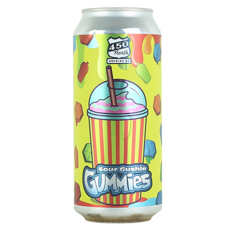 450 North Sour Gushie Gummies Slushy XXL Sour Ale 16OZ SINGLE CAN