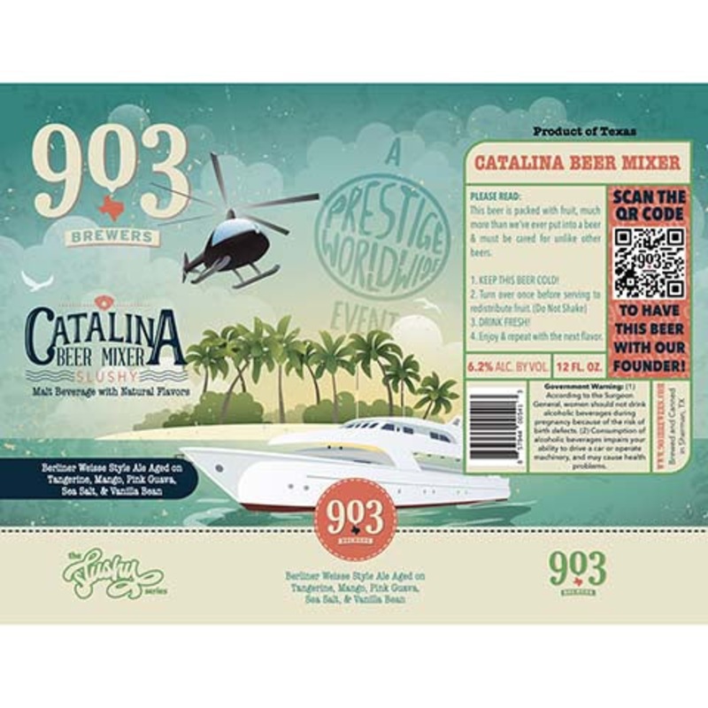 903 Brewers Catalina Beer Mixer Berliner Weisse Ale 16OZ SINGLE CAN