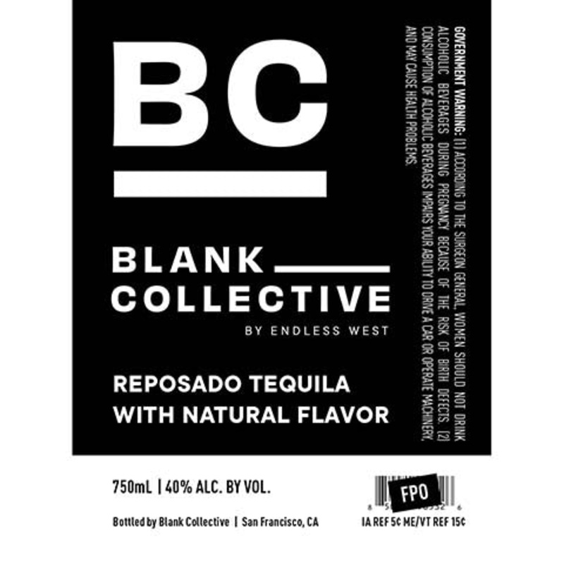 Blank Collective Reposado Tequila 750ML BTL