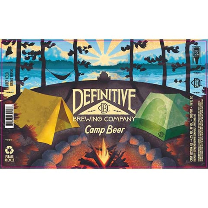 Definitive Camp Beer 16OZ SINGLE CAN