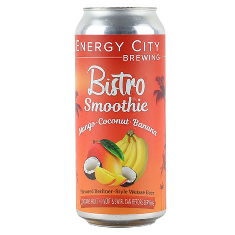 Energy City Bistro Mango, Coconut & Banana Smoothie Sour 16OZ SINGLE CAN