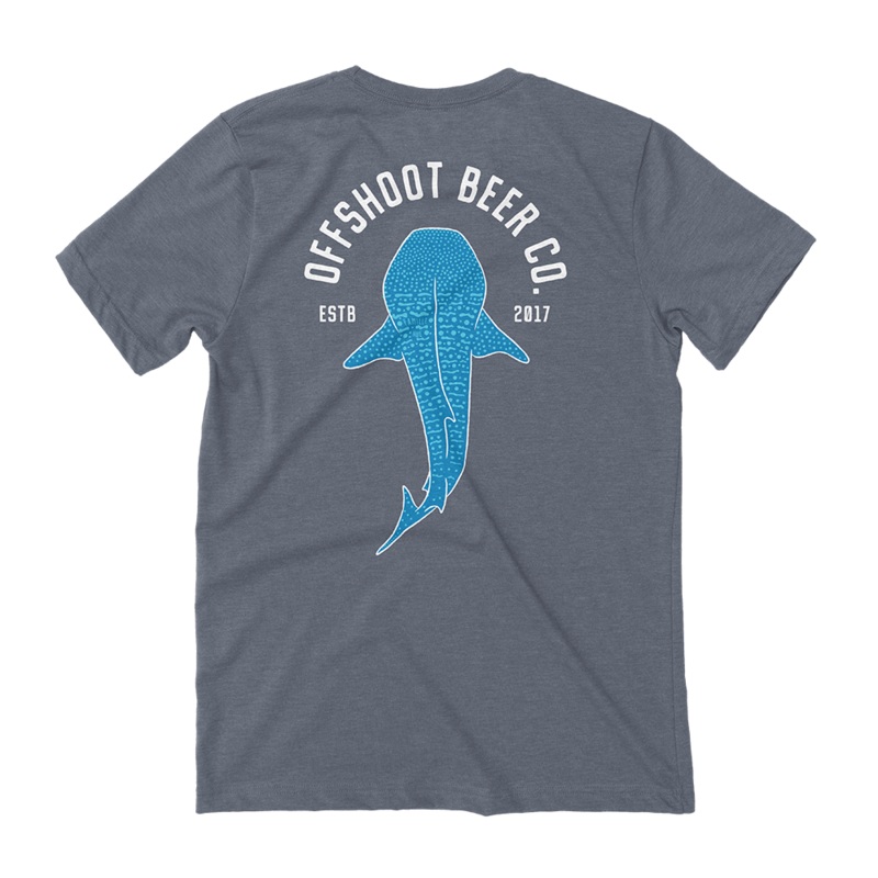 Offshoot Whaleshark Tee (Slate Grey) Large