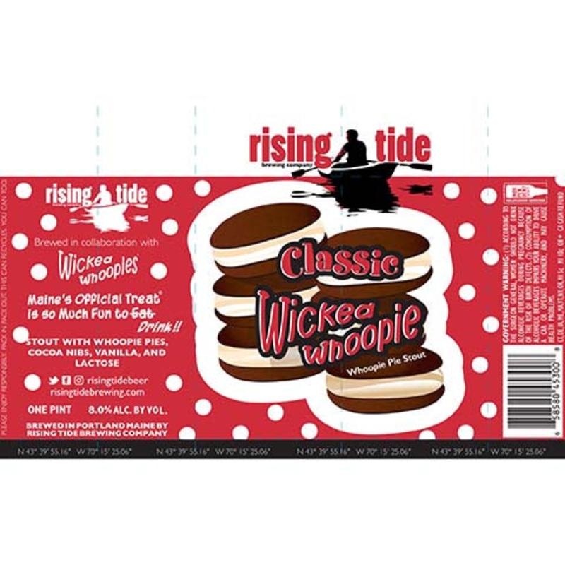 Rising Tide Classic Wickea Whoopie Stout 16OZ SINGLE CAN