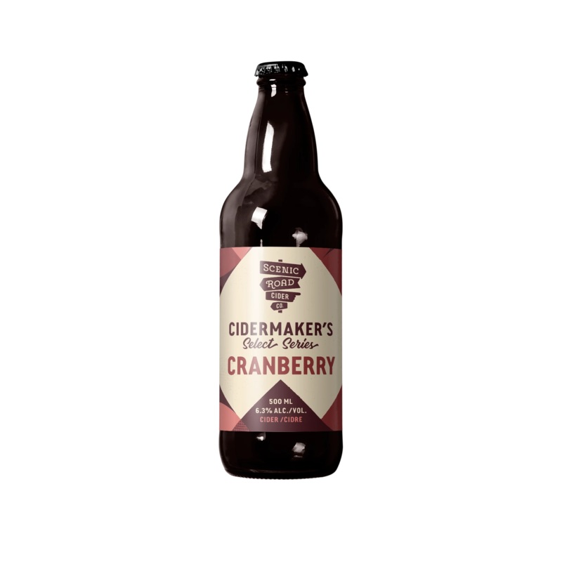 SCENIC ROAD CIDERMAKERS SELECT CRANBERRY CIDER 500ML BTL @ Kelowna [1057176] 500 ml