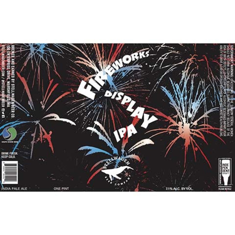 Stellwagen Fireworks Display IPA 16OZ SINGLE CAN