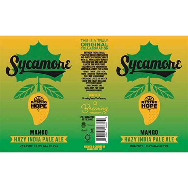 Sycamore Mango Hazy IPA 16OZ SINGLE CAN