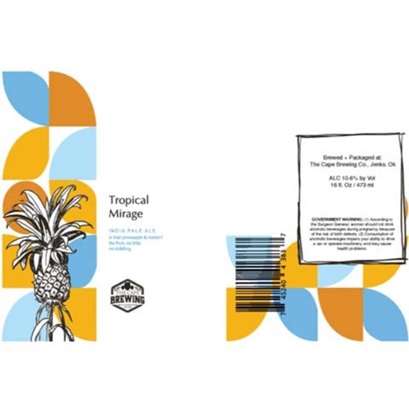 Tropical Mirage IPA 16OZ SINGLE CAN