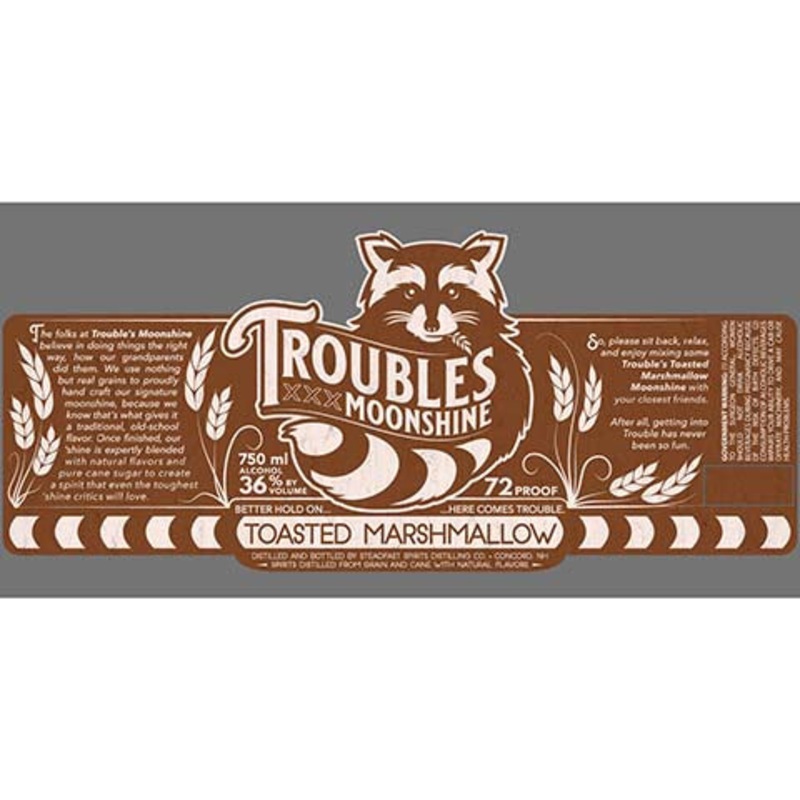 Trouble's Moonshine Toasted Marshmallow 750ML BTL