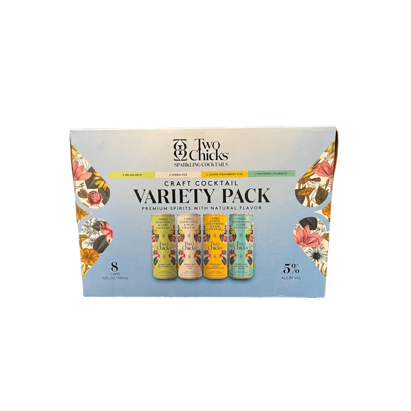 Two Chicks Blue Variety 8 Pack Cans